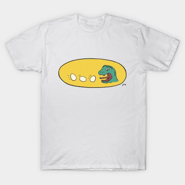 Ah, eggs. T-Shirt by hotel_du